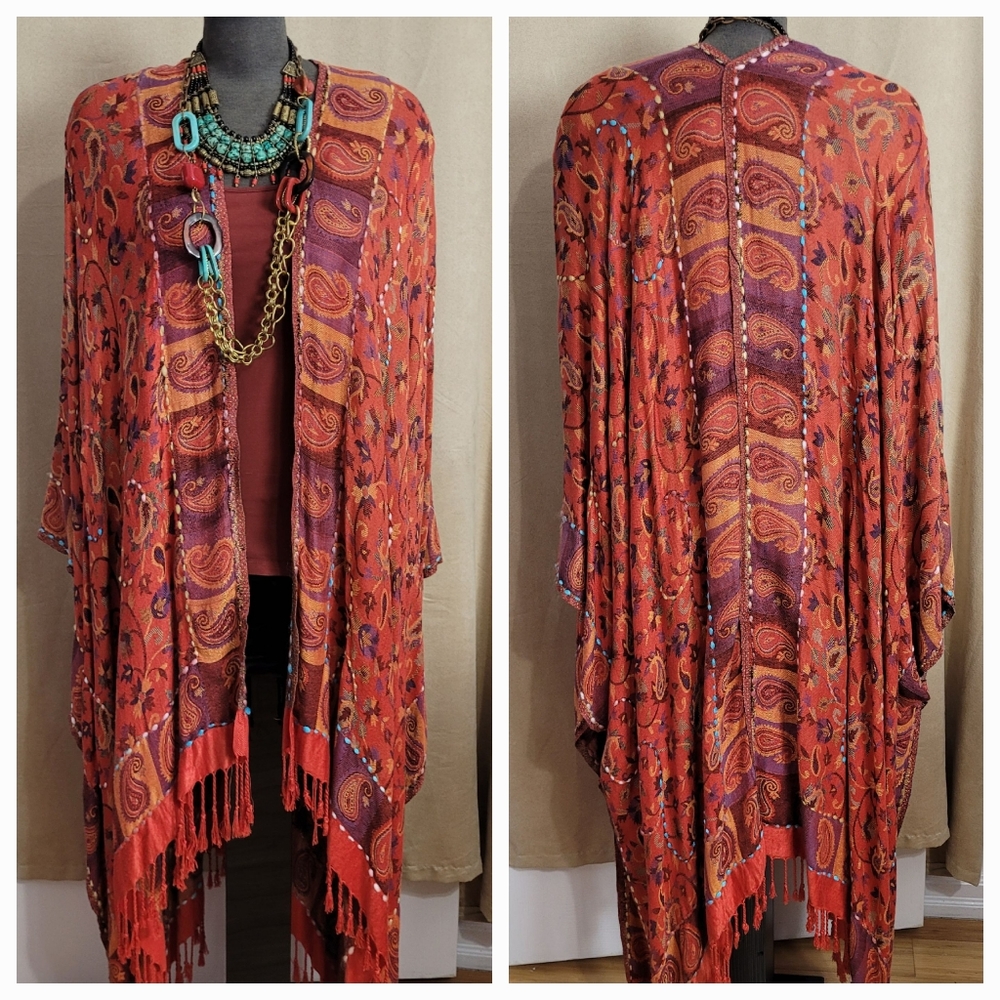Caftan / poncho OS